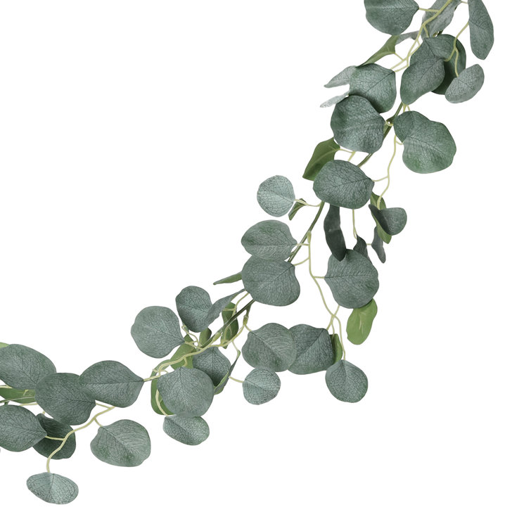 Primrue 72'' in. Faux Eucalyptus Garland Wayfair